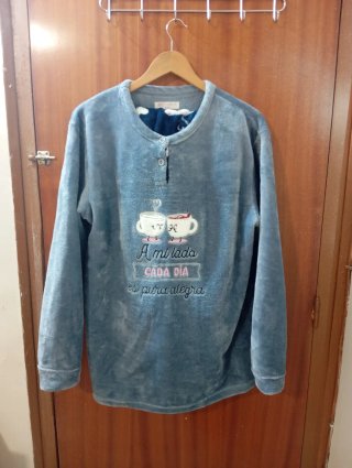 Pijama de Invierno Azul