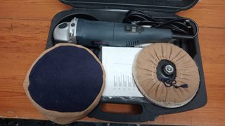 Pulidora coche Alpha Tools AWP 1200 E con Maletín