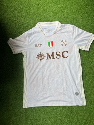 Camiseta Nápoles F.C. EA7 Blanca