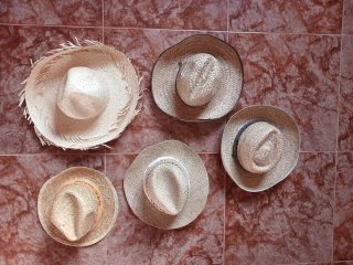 Set de 5 Sombreros de Paja