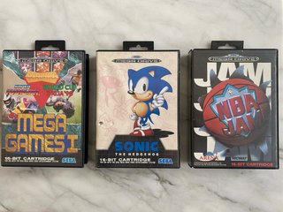 Lote 3 Juegos Sega Mega Drive