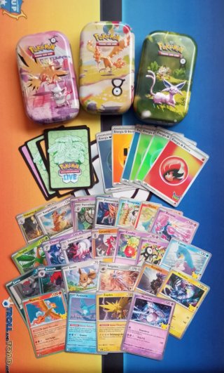 Lote 30 Aniversario cartas Pokemon