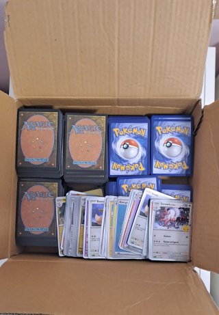 Lotto di carte Pokémon e Magic