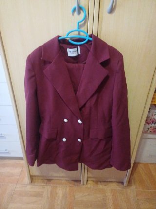 Traje Pantalón Angel Schlesser Rojo Talla 40