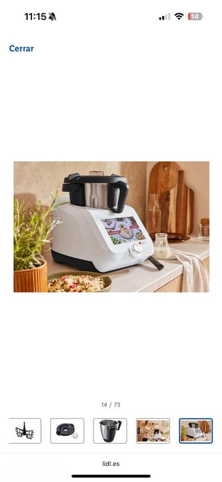 Robot de cocina Monsieur Cuisine Smart
