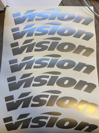Pegatinas llantas Vision (8 unidades)