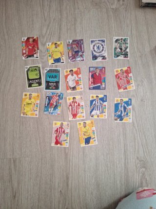 Lote de 17 Cartas de Fútbol