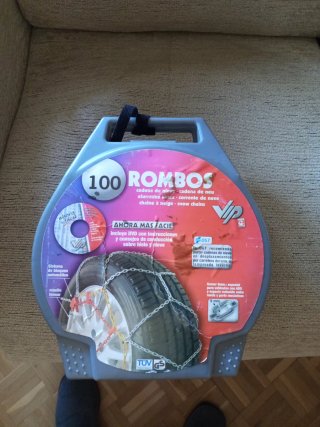 Cadenas de Nieve Rombos 100 si usar, a estrenar.