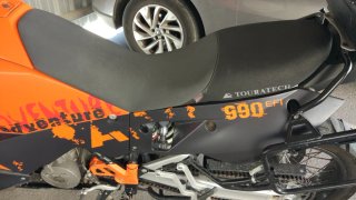 Asiento Bajo Touratech para KTM 990 Adventure