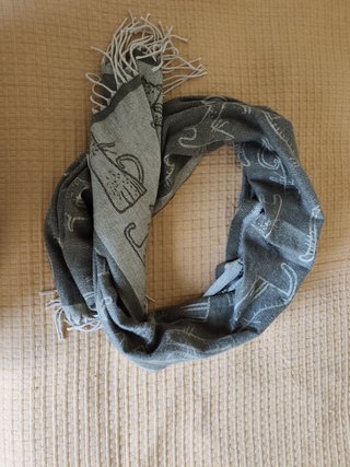 Bufanda Estampada de Gatitos