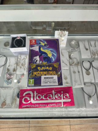 Pokémon Púrpura (Nintendo Switch)