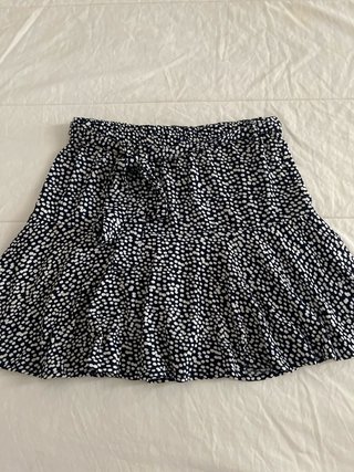 Falda corta estampada