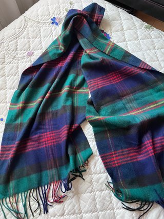 Bufanda de Cuadros Multicolor
