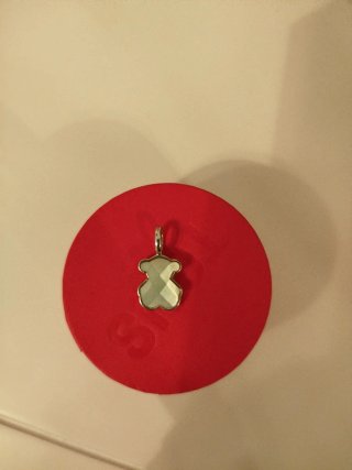 Colgante Tous Oso Plata y Nácar
