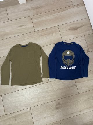 2 Camisetas de Manga Larga para Niño