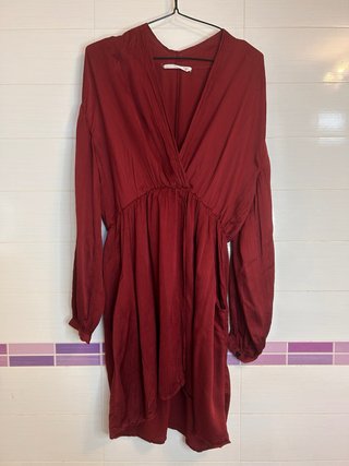 Vestido Burdeos
