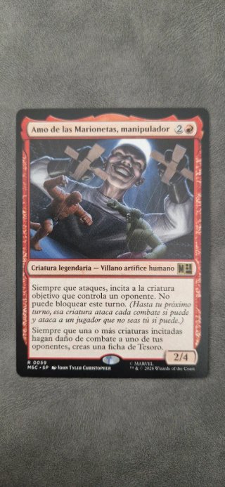Carta Magic: Amo de las Marionetas, manipulatore