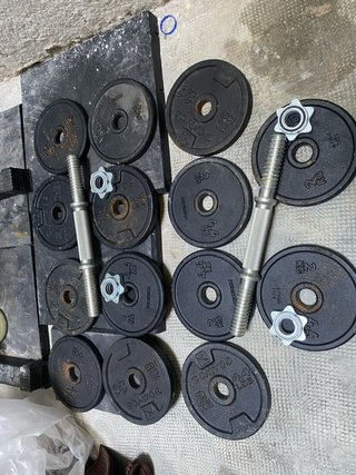Discos de pesas Domyos 2kg