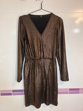 Vestido de purpurina Kiabi