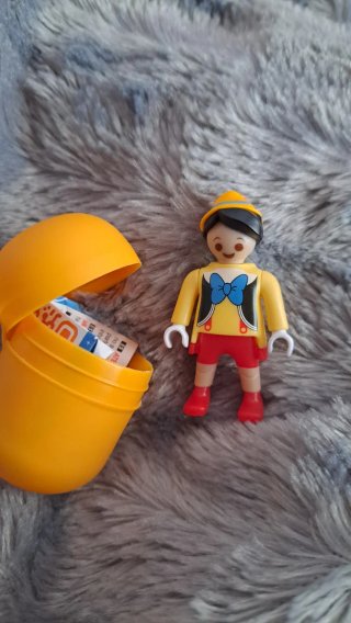 Muñeco Playmobil Pinocho Disney Kinder