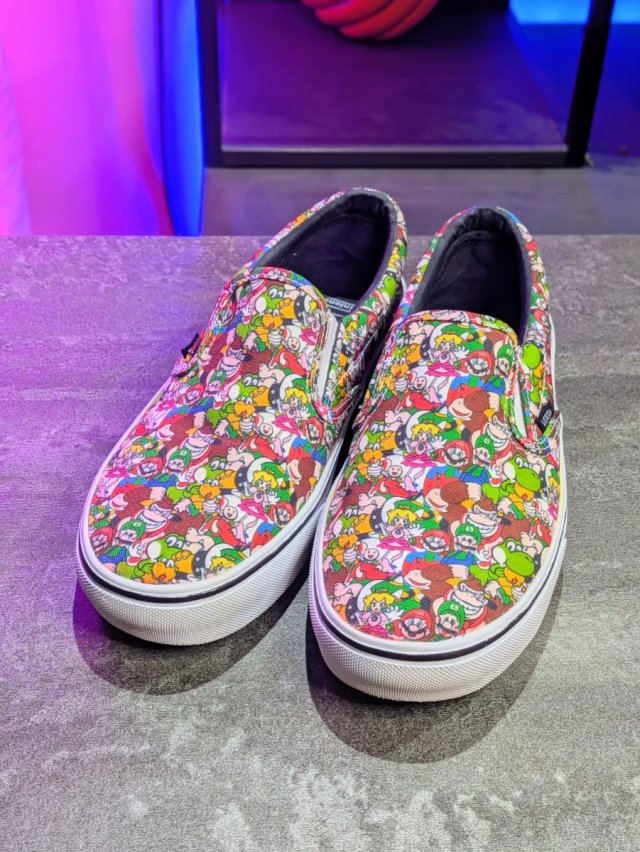 Vans Classic Slip-On x Nintendo Super Mario