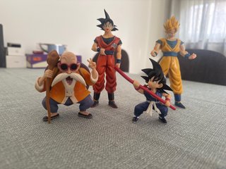 Set de 4 figuras Dragon Ball