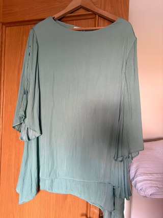 Blusa Verde Elegante