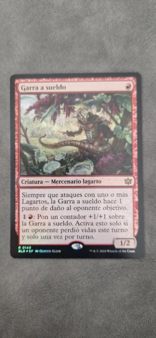 Carta Magic: Garra a sueldo