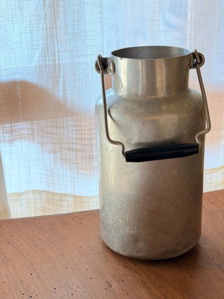 Lechera de Aluminio Antigua