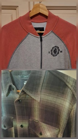 Sudadera + camisa Gstar