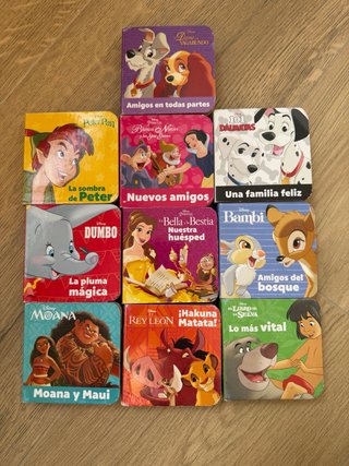 Mini libros disney