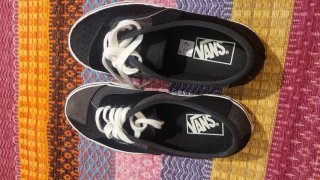Zapatillas Vans Negras sin estrenar . patchwork