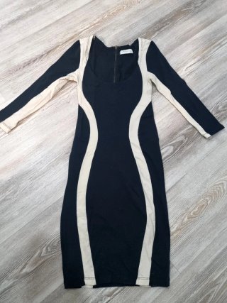 Vestido de cóctel ajustado mini