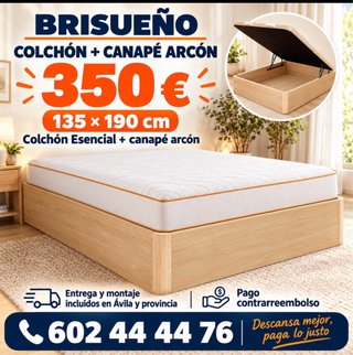 OFERTA !!! CANAPÉ + COLCHÓN NUEVOS