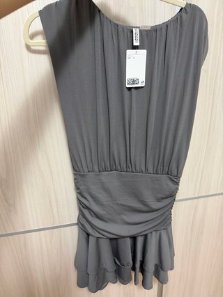 Vestido Gris H&M
