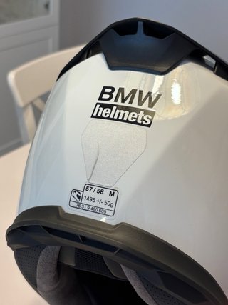 Casco BMW Street X Light White – Talla M (57/58)