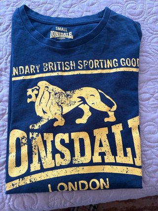 Camiseta Lonsdale Azul Talla S