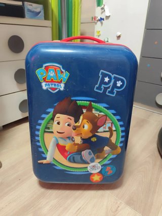 Maleta Infantil Paw Patrol Azul