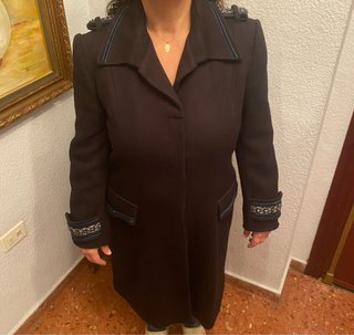 Abrigo Orietta Allegri Negro