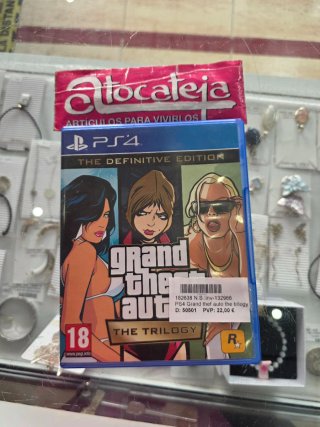 Grand Theft Auto: The Trilogy PS4