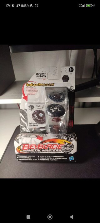 Beyblade Metal Masters Bakushin Susanow