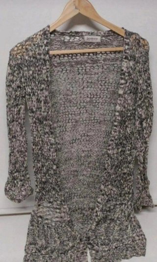 Cárdigan largo Stradivarius multicolor Talla M