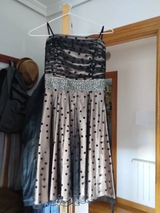 Vestido de fiesta palabra de honor