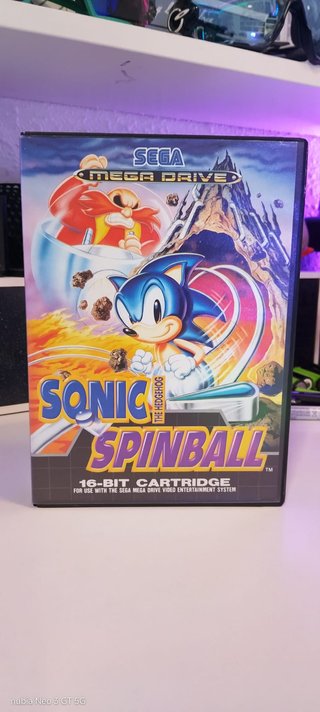 Sonic Spinball Mega Drive Sega