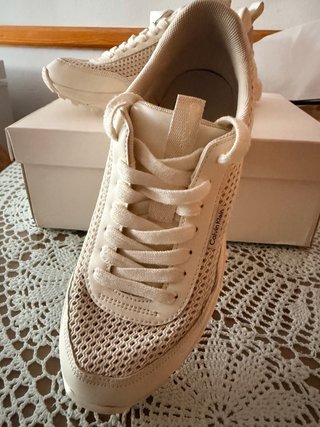 Zapatillas Calvin Klein Blancas Talla 37