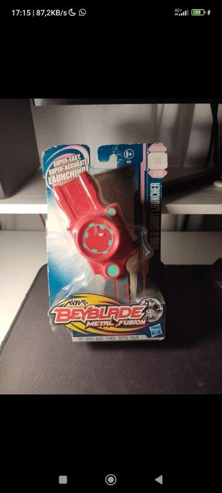 Lanzador Beyblade Metal Fusion