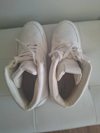 Zapatillas Botín Blancas Pull&Bear