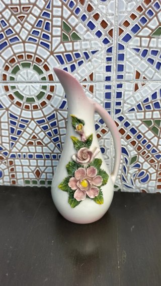 Jarrita cerámica vintage Hull Pottery "Magnolia"