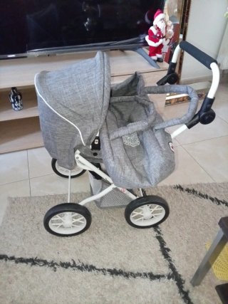 Carrito de Muñecas Gris
