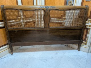 Cabecero de Haya y Ratán de 1,35 cm